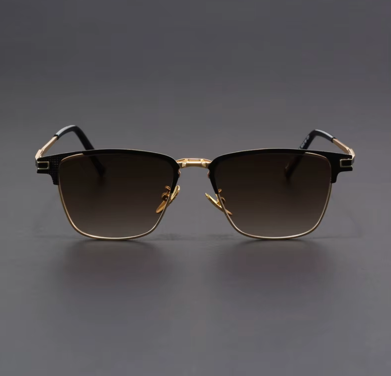 Men's Polarized Half-Frame Sunglasses