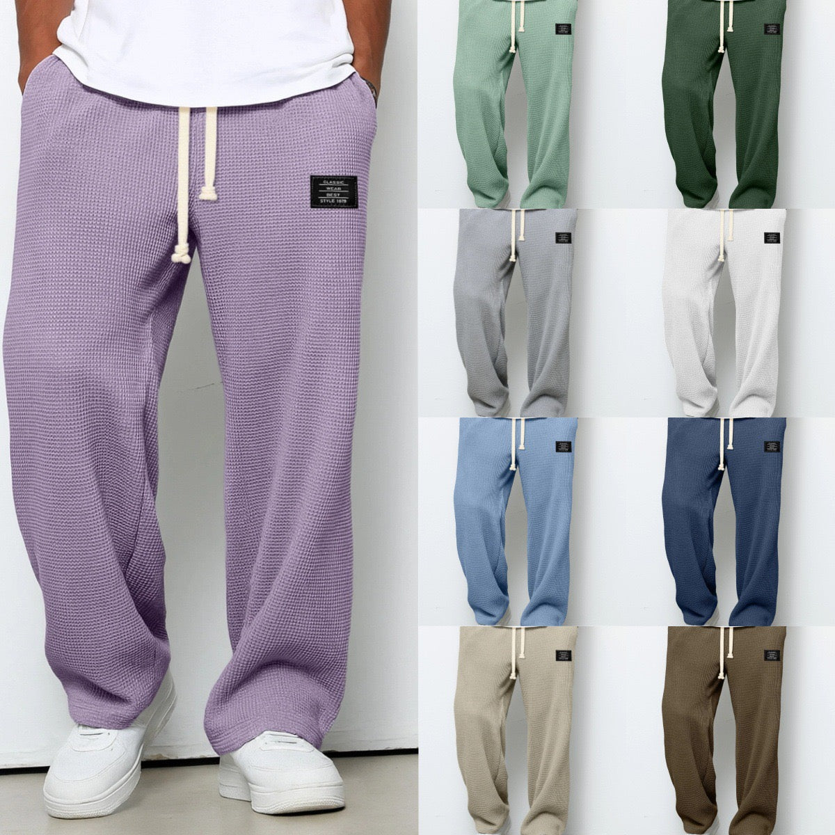 Thomas | Men's Relaxed Straight-Leg Trousers