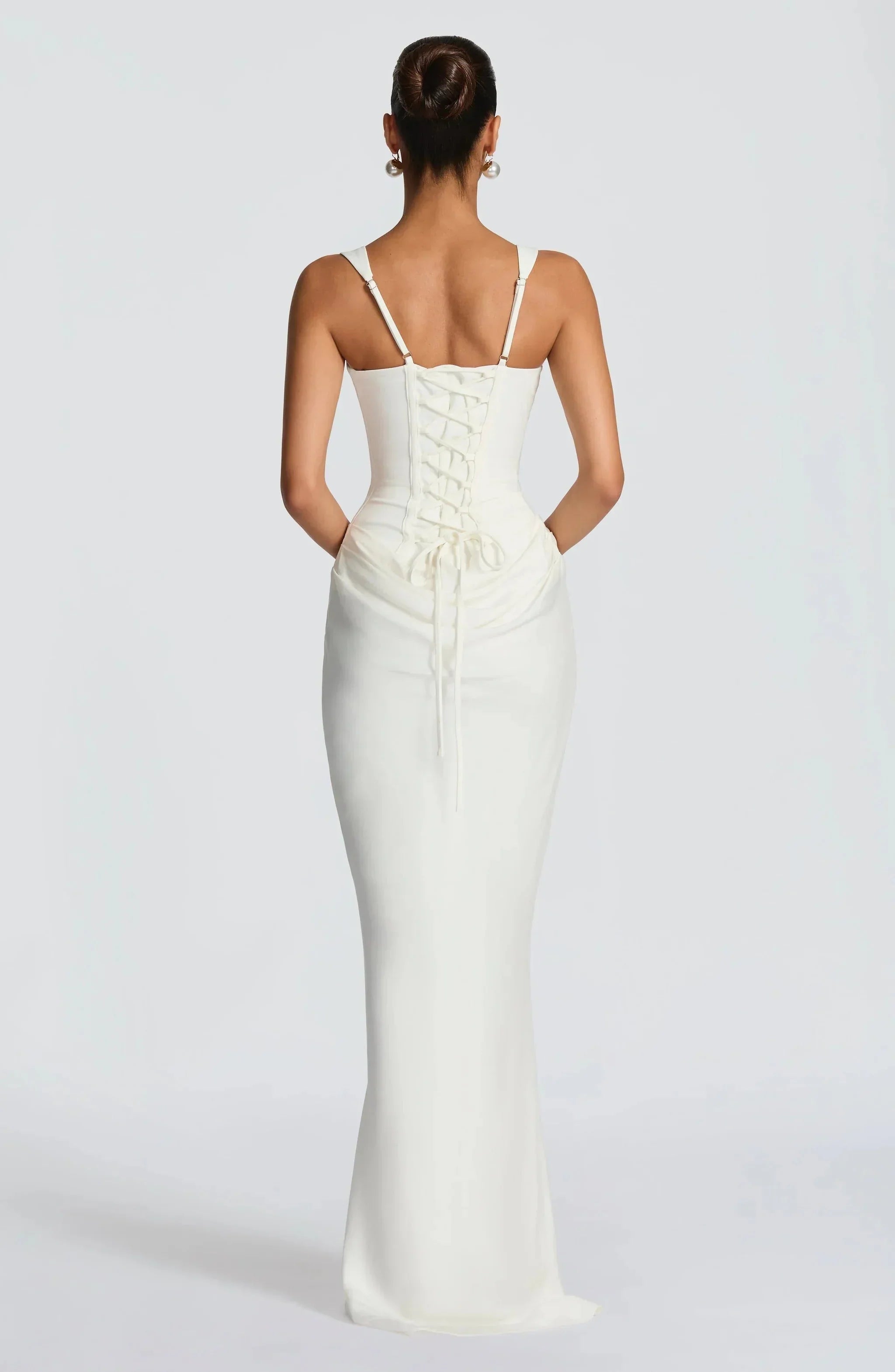 Sloane | Women's Backless Fitted Maxi Summer Dress