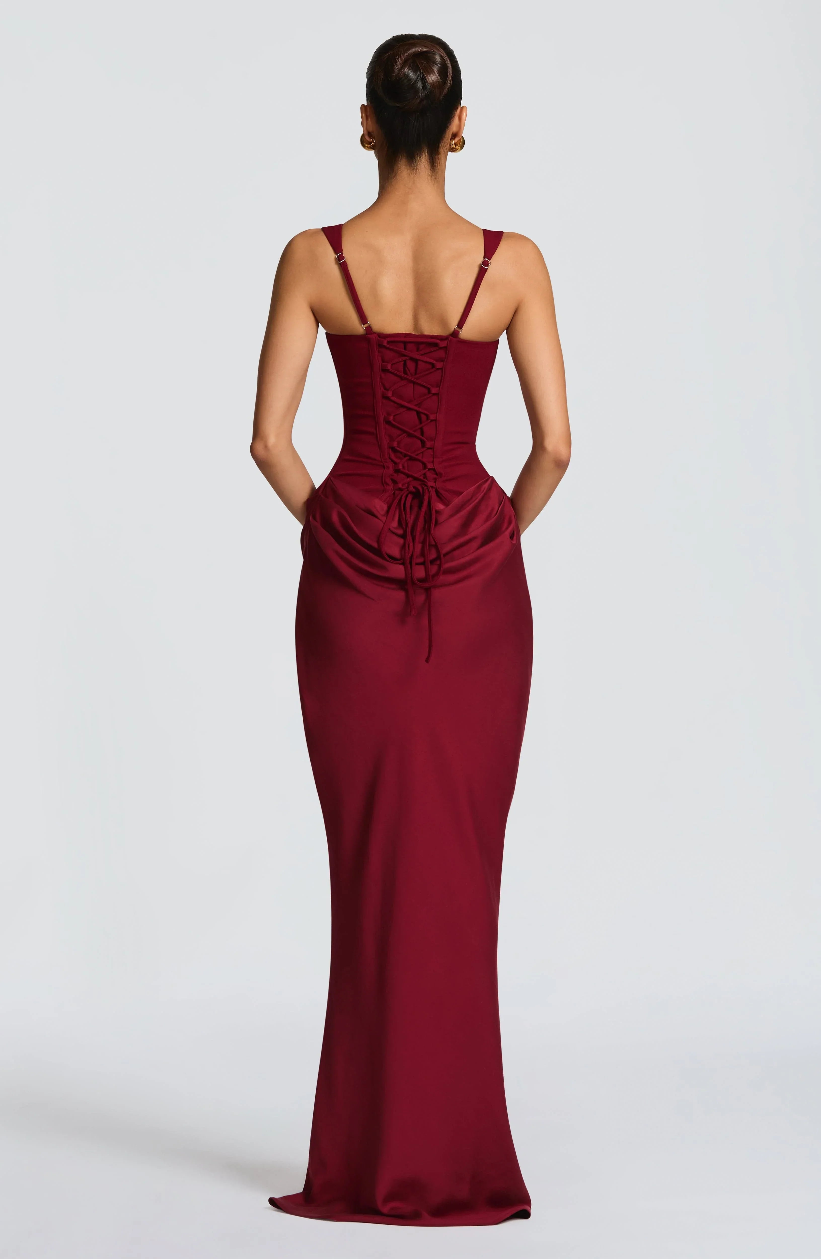 Sloane | Women's Backless Fitted Maxi Summer Dress