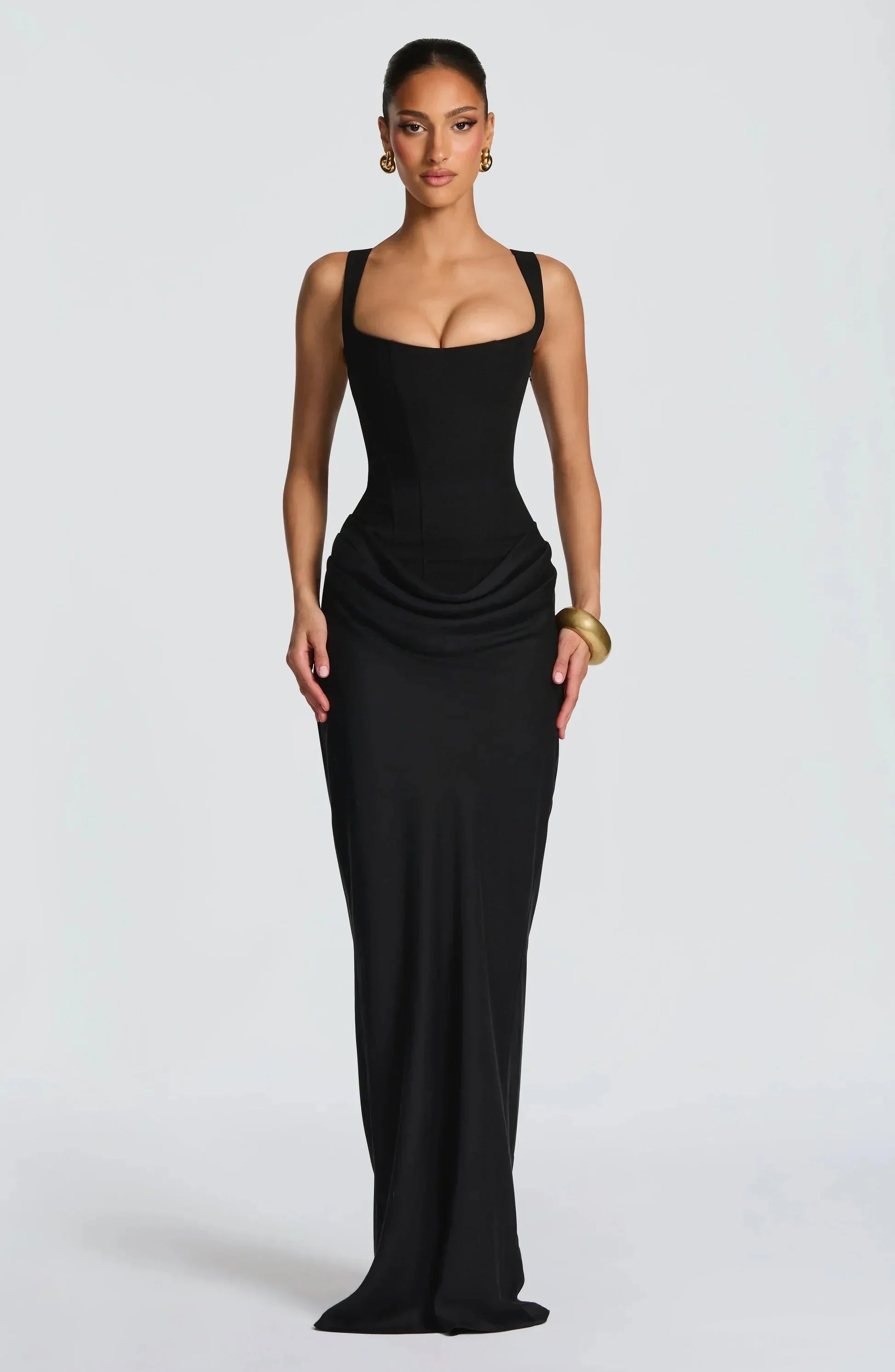 Sloane | Women's Backless Fitted Maxi Summer Dress
