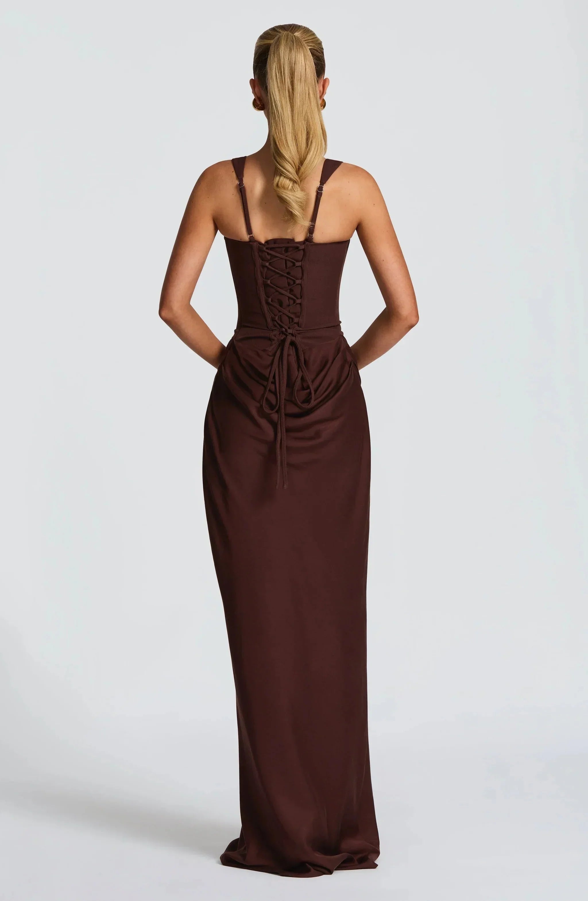 Sloane | Women's Backless Fitted Maxi Summer Dress