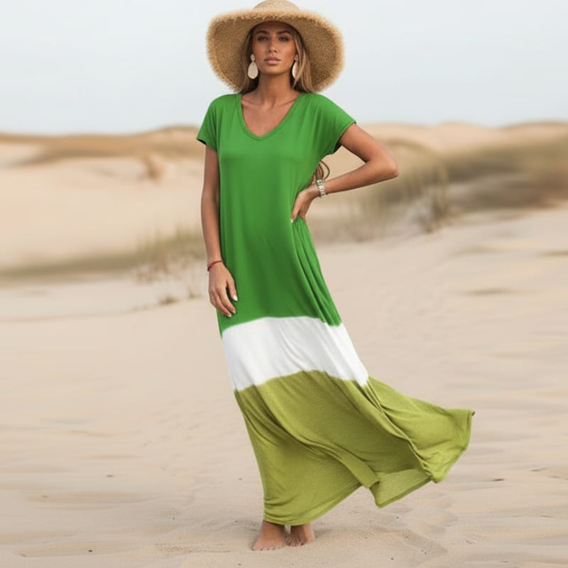 Willow | Women's Boho V-Neck Maxi Dress