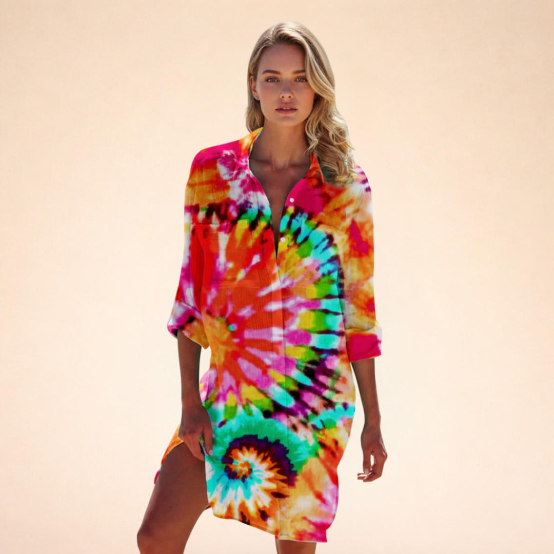 Harriet | Women's Button-Front Shirt Dress