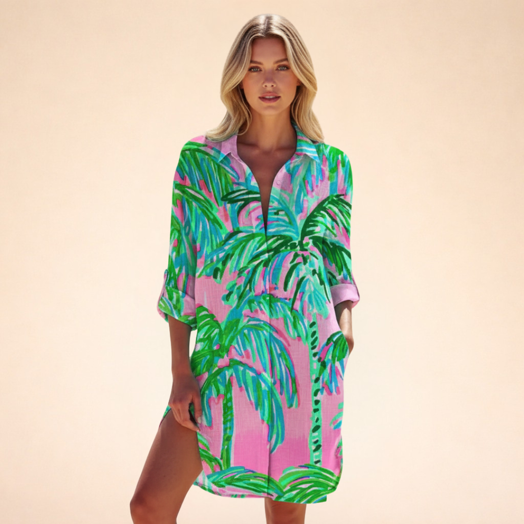 Harriet | Women's Button-Front Shirt Dress