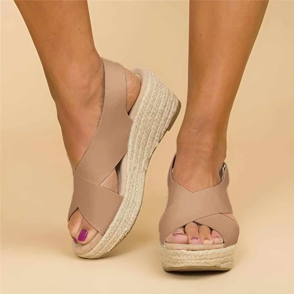 Marigold | Women's Comfort Espadrille Wedge Sandals