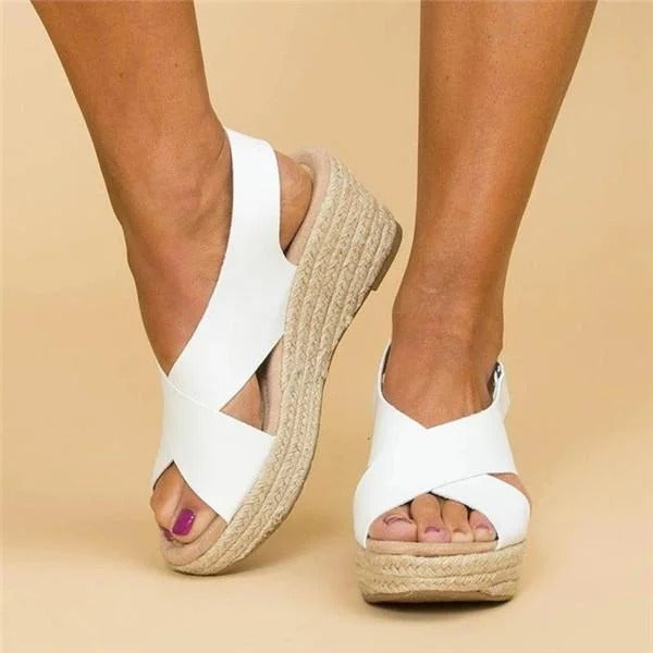 Marigold | Women's Comfort Espadrille Wedge Sandals