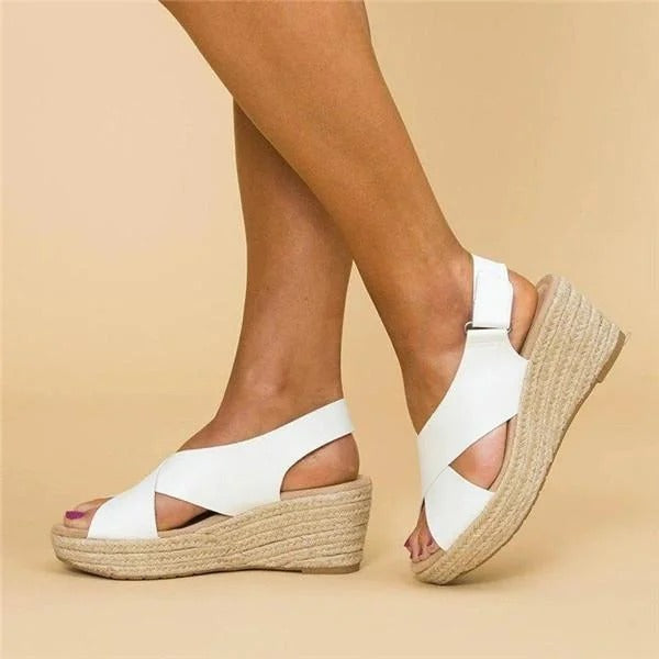 Marigold | Women's Comfort Espadrille Wedge Sandals