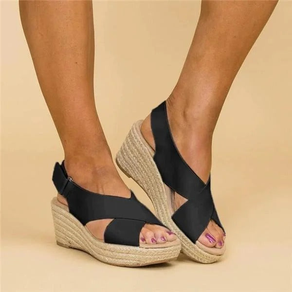Marigold | Women's Comfort Espadrille Wedge Sandals