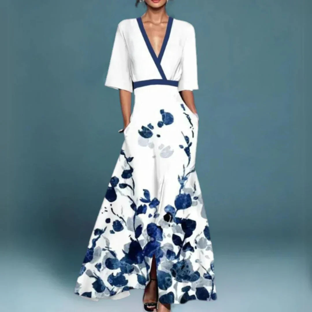 Matilda | Women's Floral Print Maxi Dress