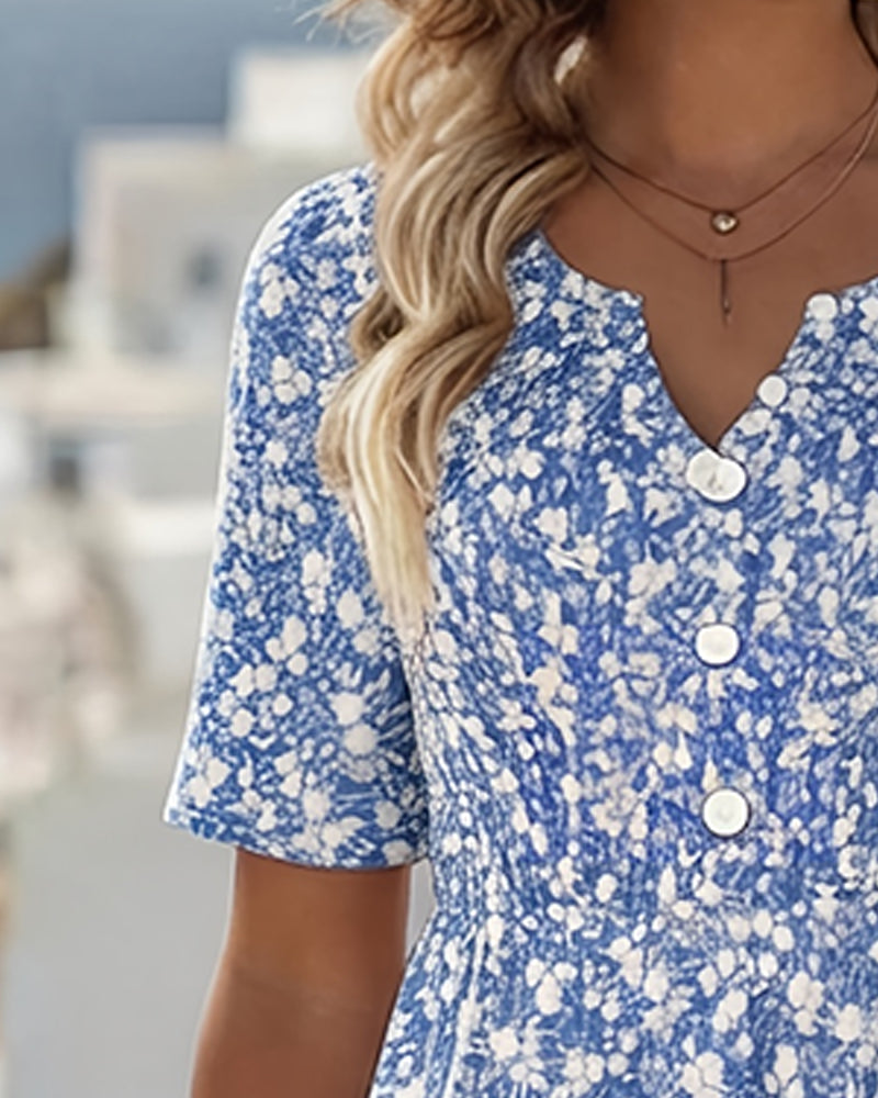Primrose | Women's Floral V-Neck Summer Dress