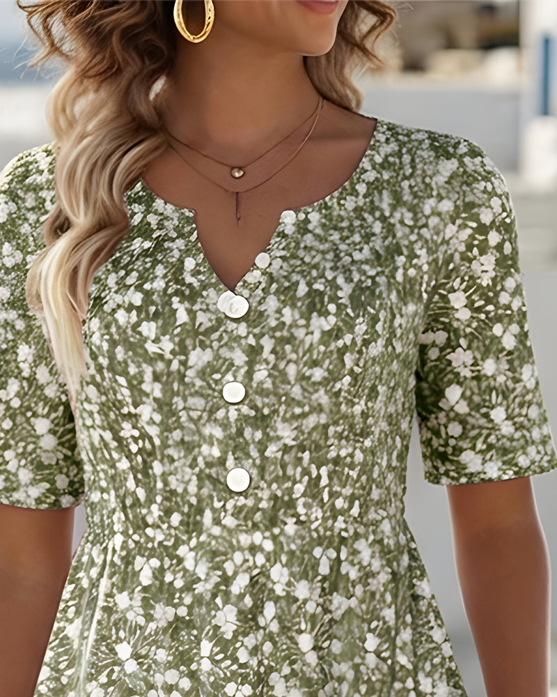 Primrose | Women's Floral V-Neck Summer Dress