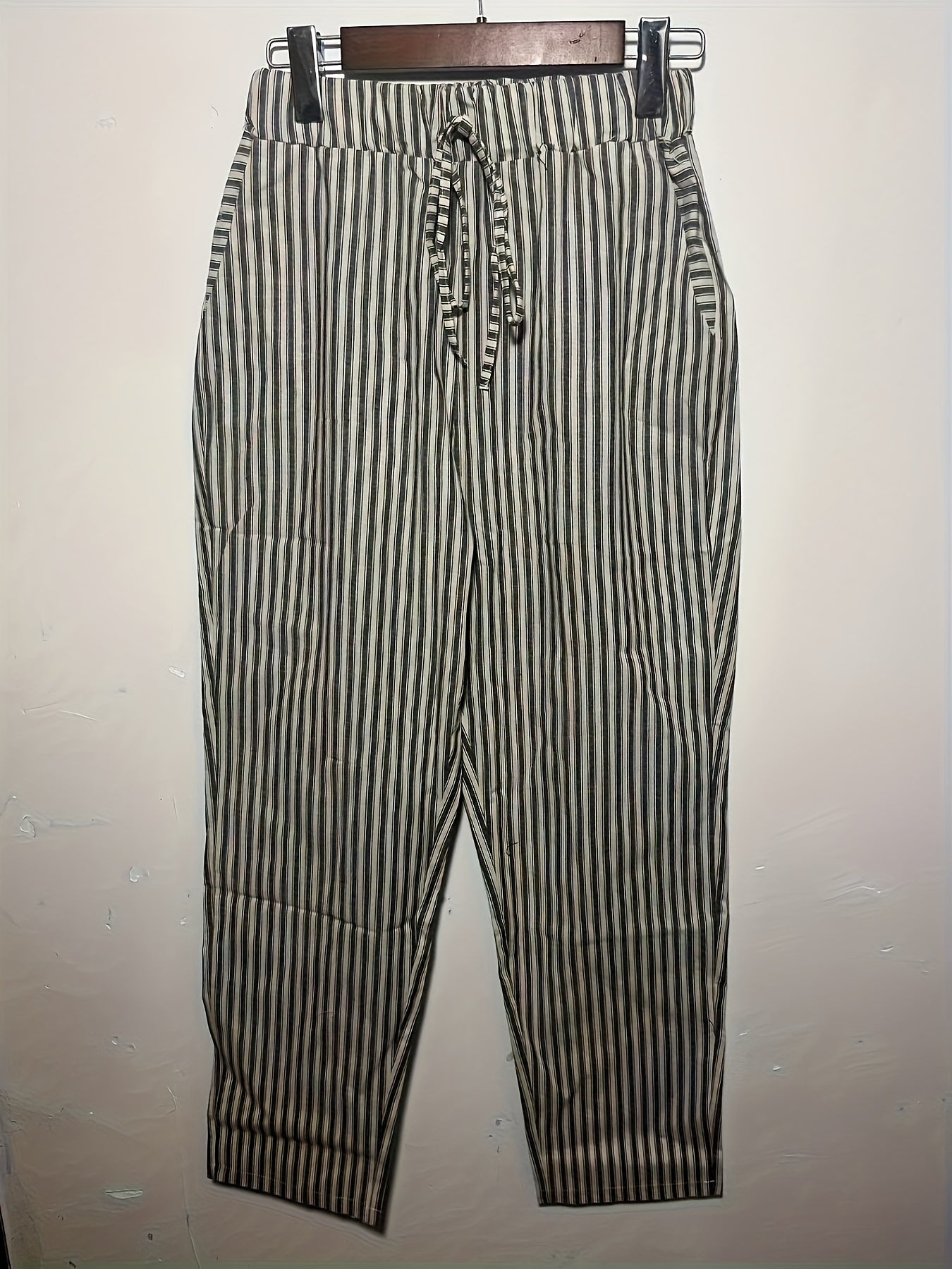 Rowena | Women's High-Waisted Wide-Leg Summer Trousers