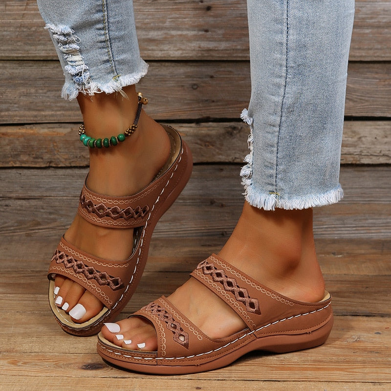 Nancy | Women's Thick Orthopedic Sandals