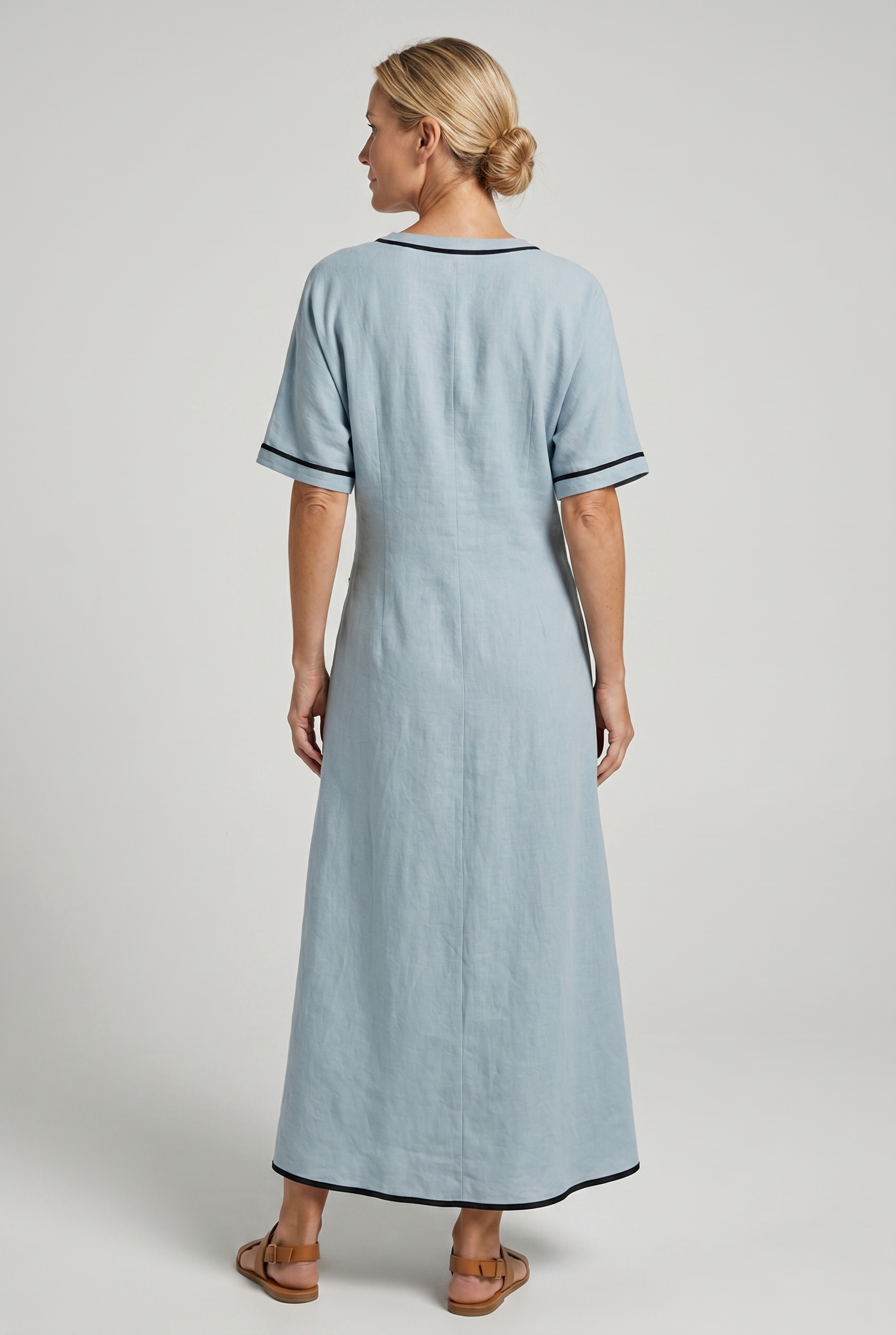 Rosalind | Women's Twist Front Maxi Summer Dress