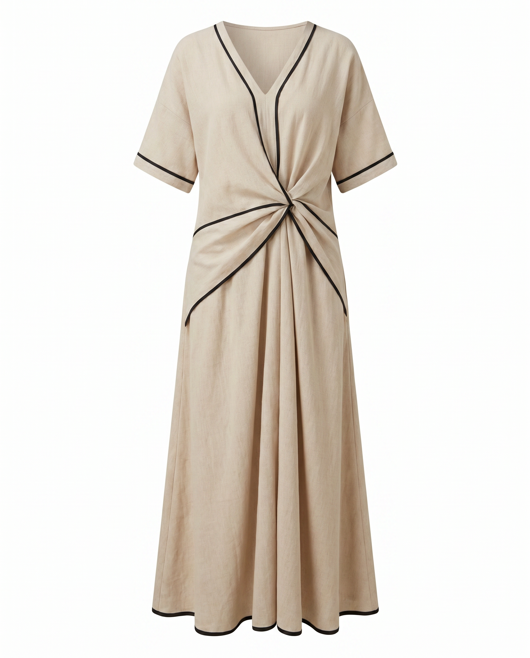 Rosalind | Women's Twist Front Maxi Summer Dress