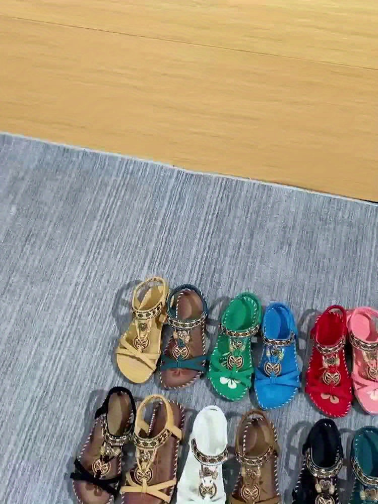 Wren | Women's Boho Flat Summer Sandals