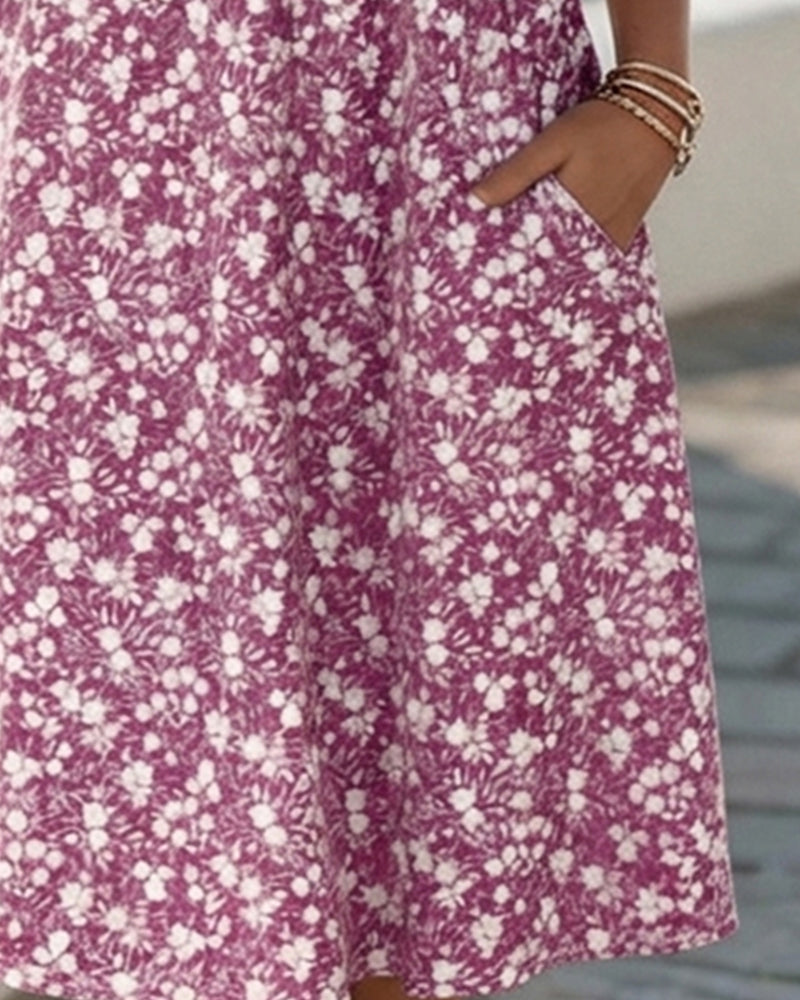 Primrose | Women's Floral V-Neck Summer Dress