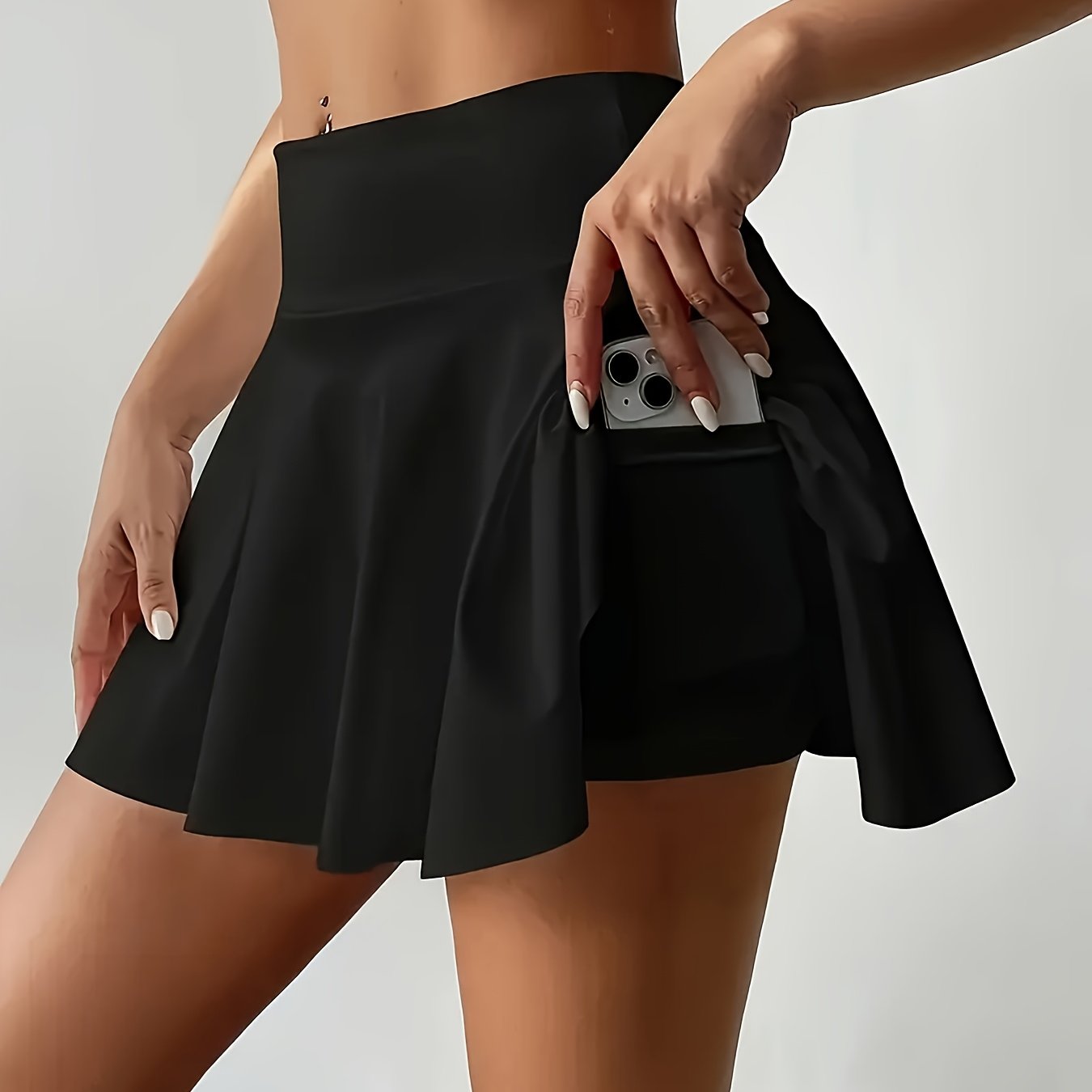 Lorna | Women's High-Waisted Pleated Skirt