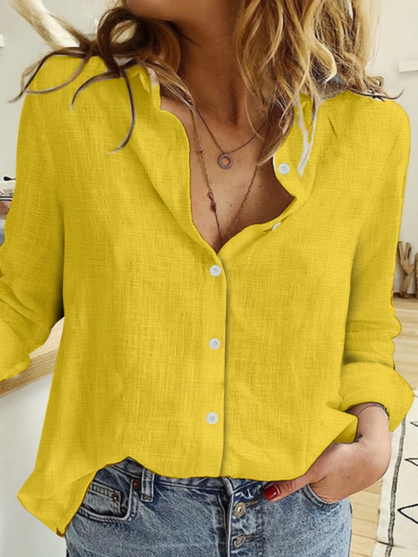 Isla | Women's Loose Long Sleeve Shirt