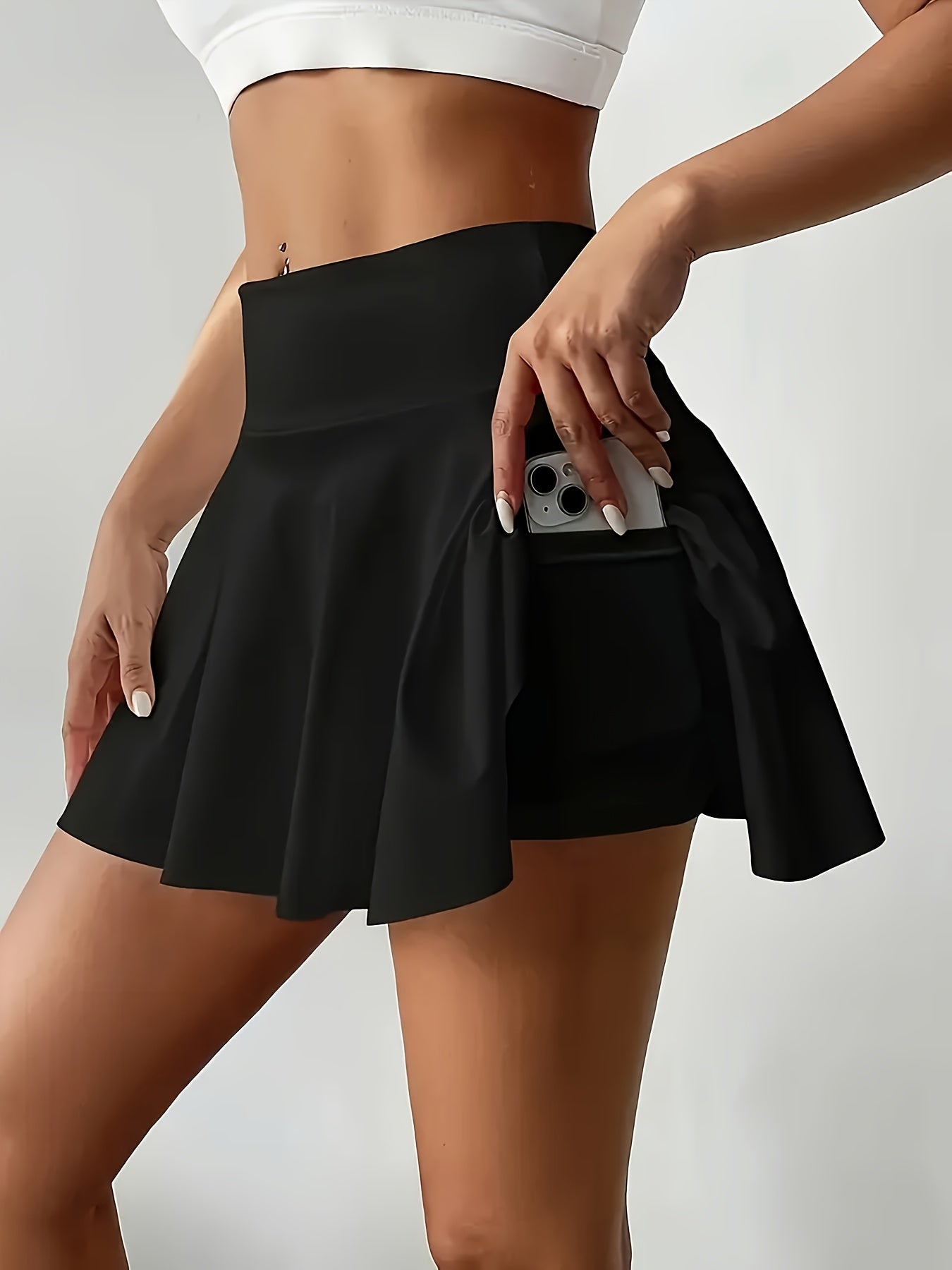 Lorna | Women's High-Waisted Pleated Skirt