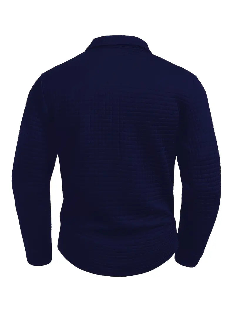 Colin | Men's Long-Sleeve Polo With Sleeve Pocket