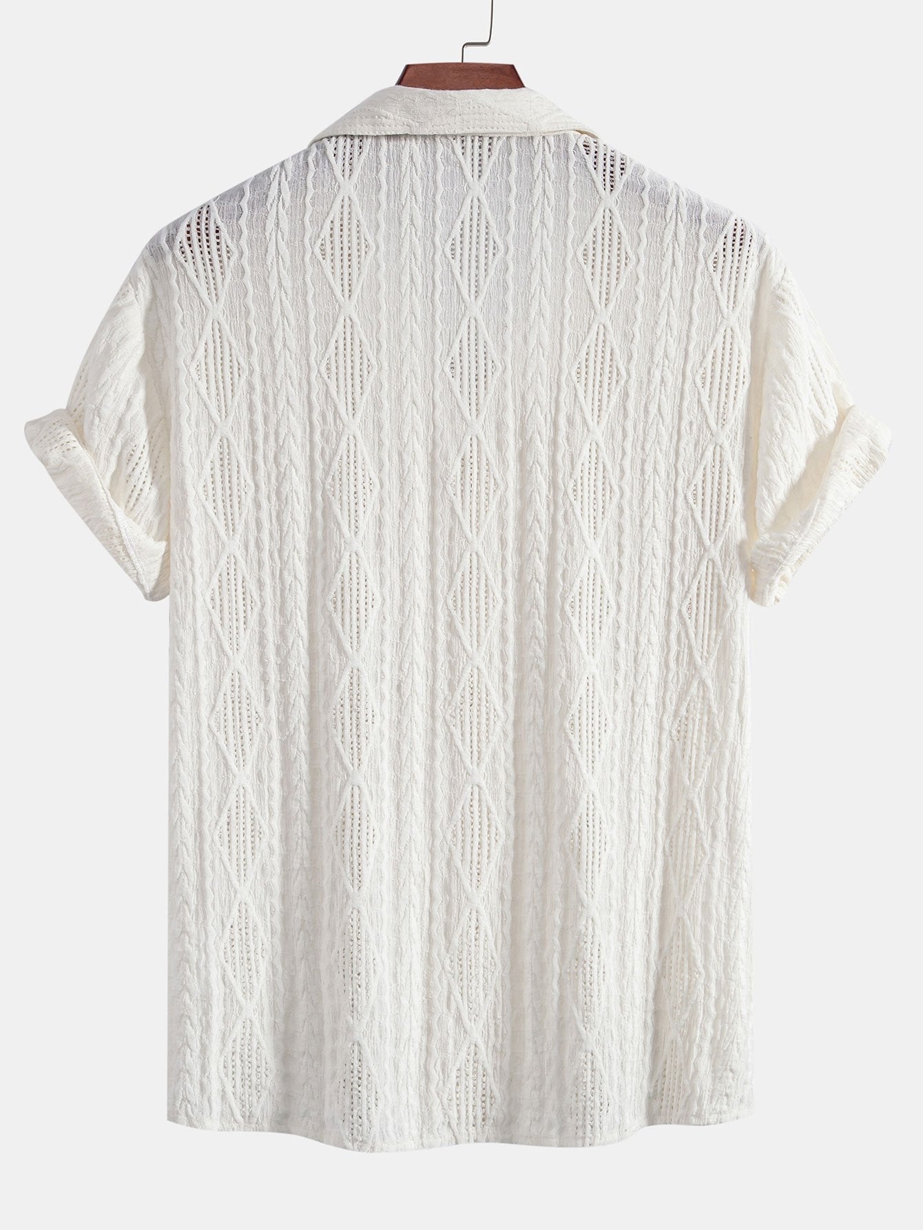 Bertie | Men's Textured Short Sleeve Summer Shirt