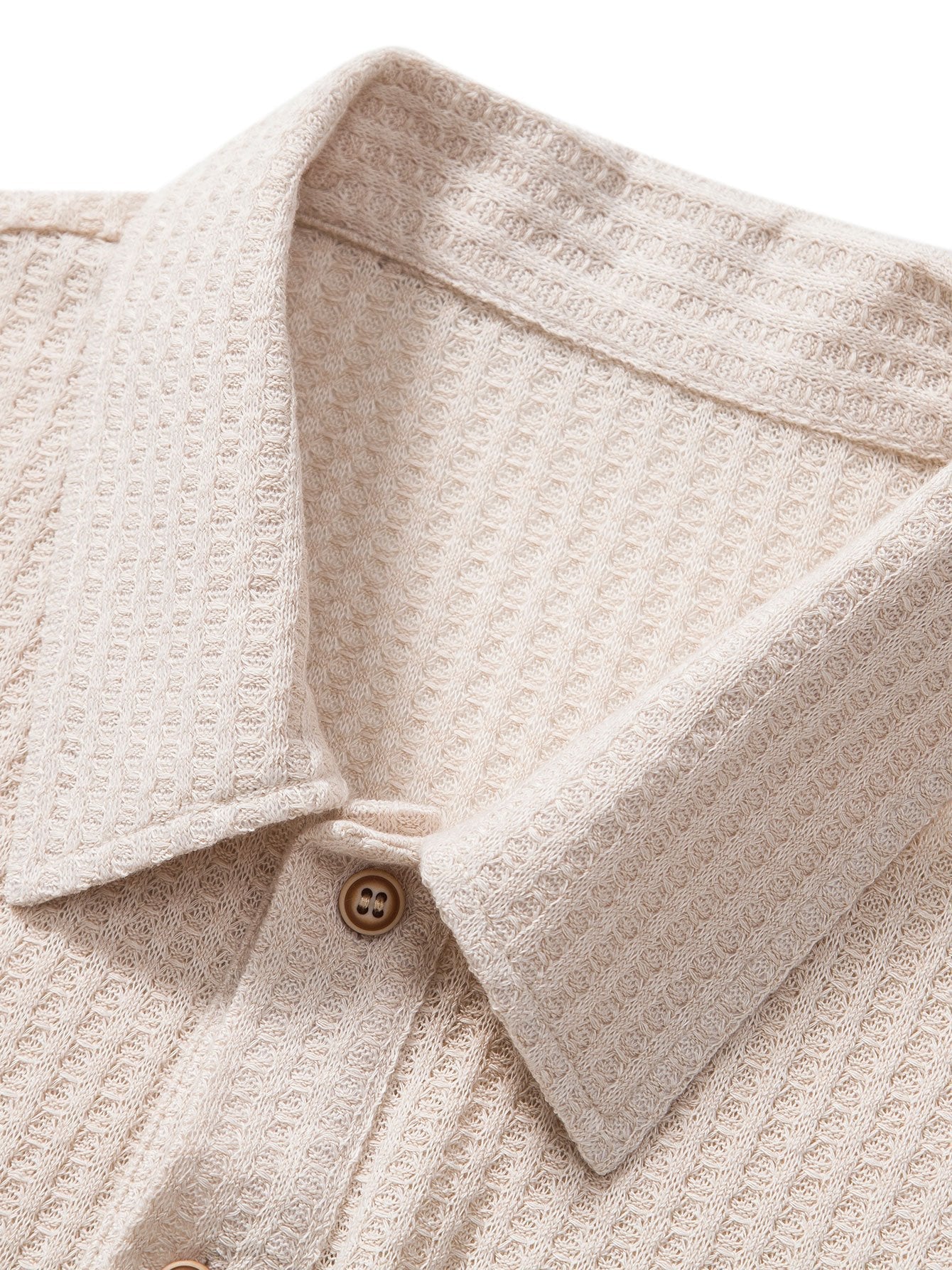 Tobias | Men's Waffle Texture Polo Shirt