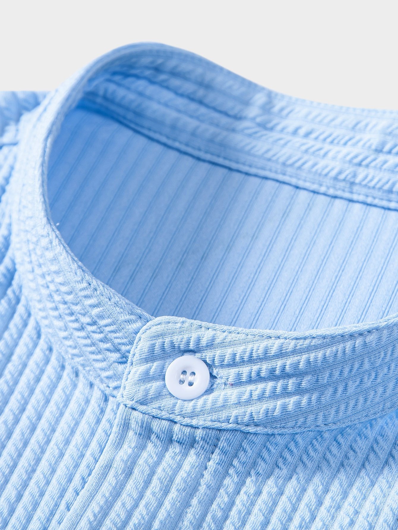 Cecil | Men's Muscle Fit Ribbed Summer Shirt