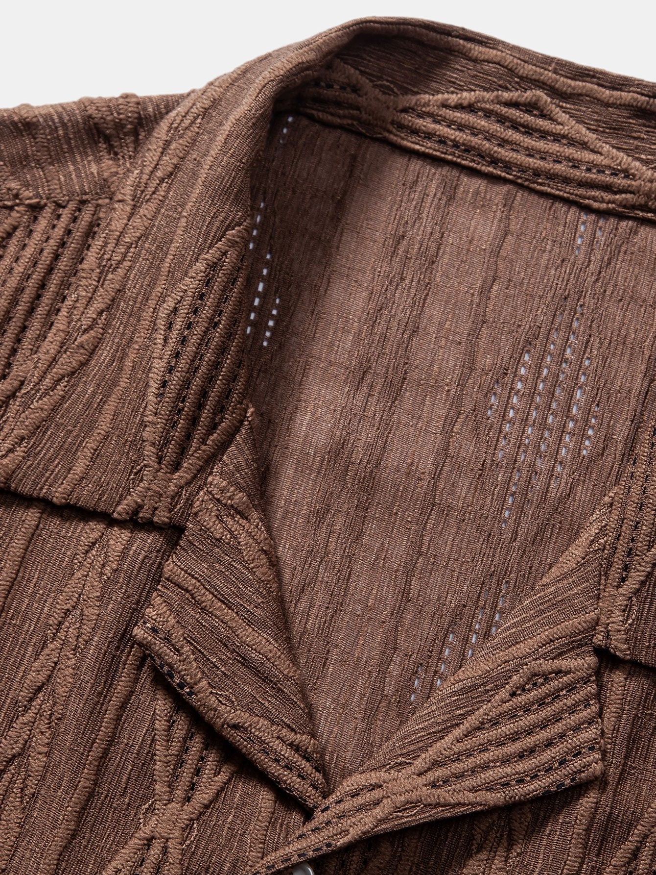 Bertie | Men's Textured Short Sleeve Summer Shirt
