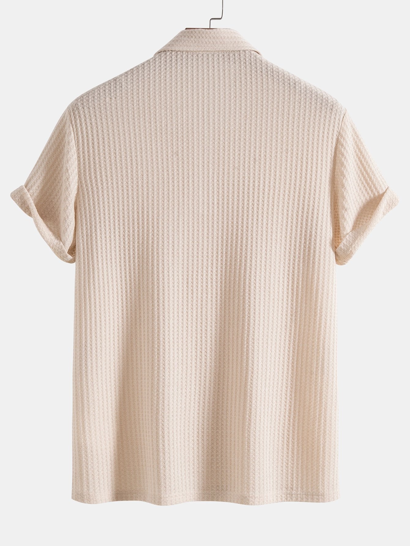 Tobias | Men's Waffle Texture Polo Shirt