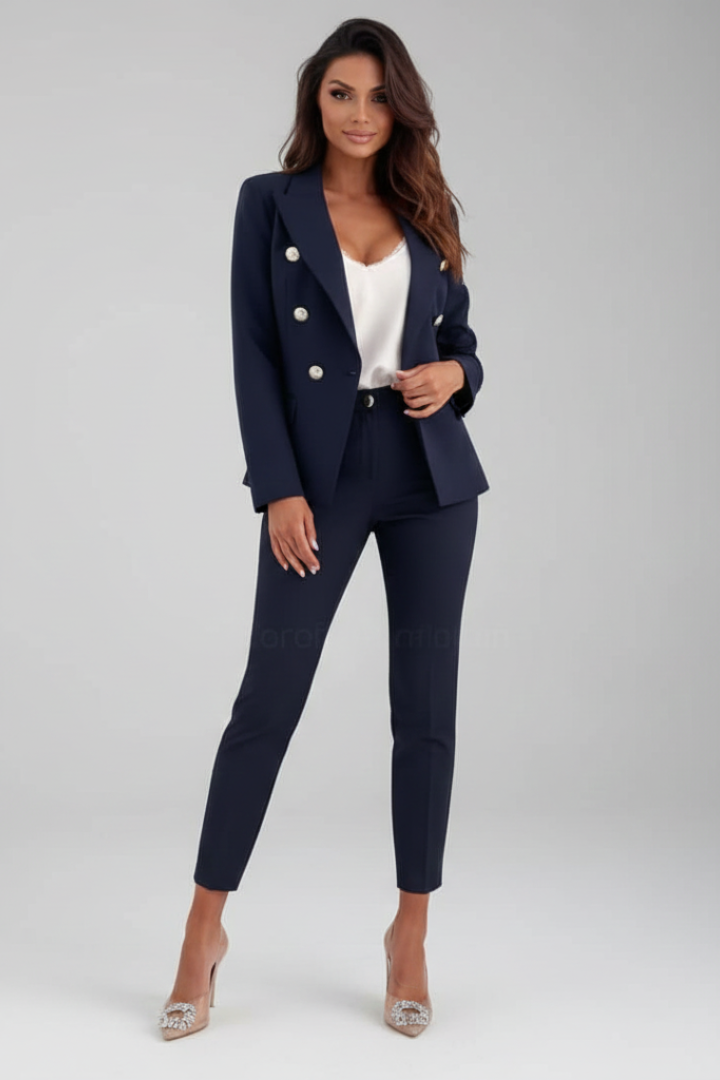 Eleanor | Women's Notched Lapel Pant Suit Set