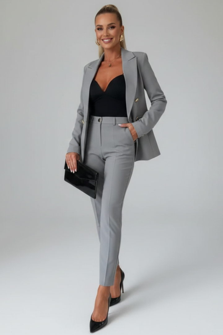 Eleanor | Women's Notched Lapel Pant Suit Set